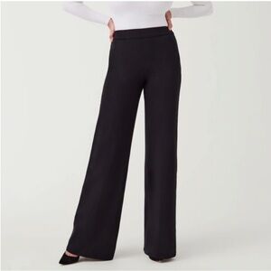 Spanx The Perfect Pant, Wide Leg black 1X
